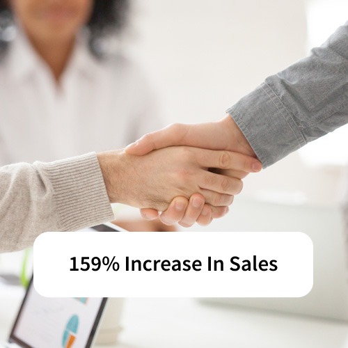 case study increase in sales