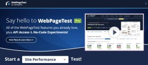 page speed - webpagetest | smart strategy
